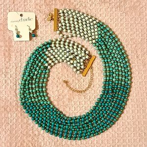 Charming Charlie - necklace and earring set